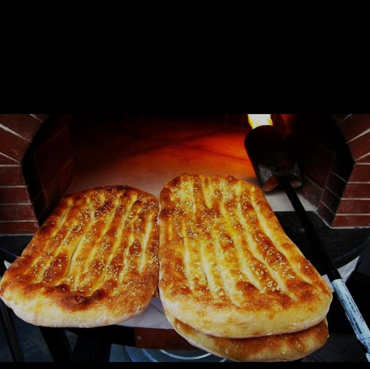 Barbari-Brot mit weißem Mehl